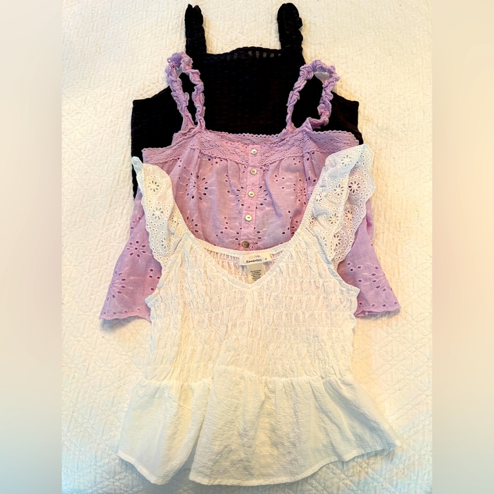 Summer cotton tops